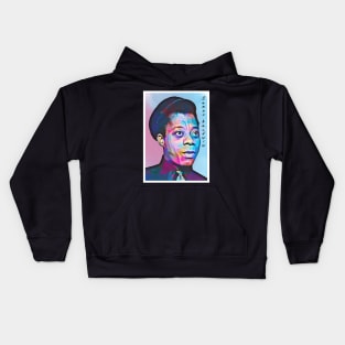 Poster Art James Baldwin Kids Hoodie